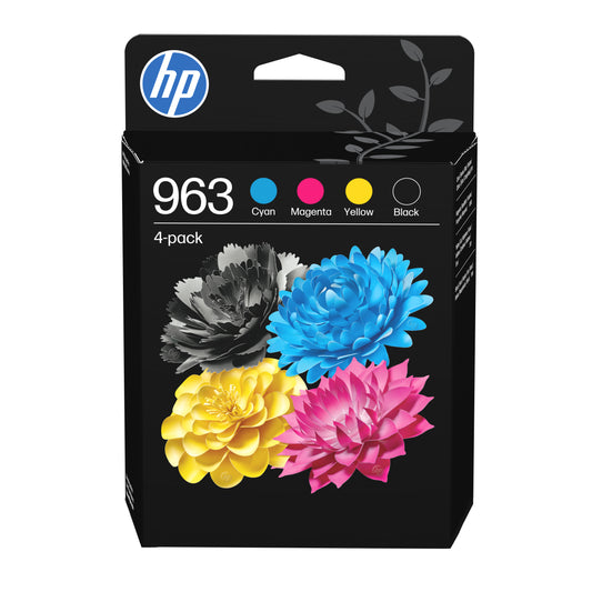 Tinta HP 963 Pack Negro/Tricolor (6ZC70AE)