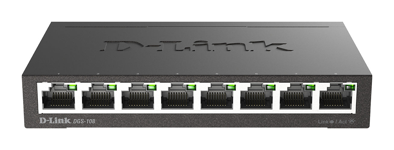 D-LINK GIGABIT 8-PORT SWITCH DGS-108
