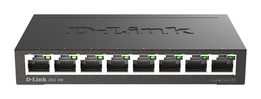 D-LINK GIGABIT 8-PORT SWITCH DGS-108