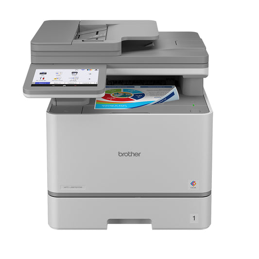 Multif Brother Láser A4 Color Fax Gris