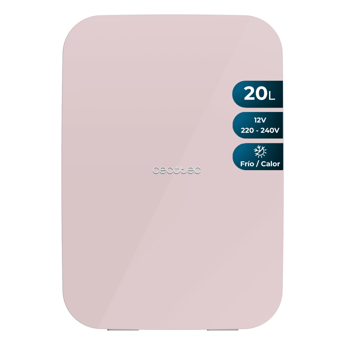 Frigorífico CECOTEC Bolero 20L Bahamas Rosa (00139)