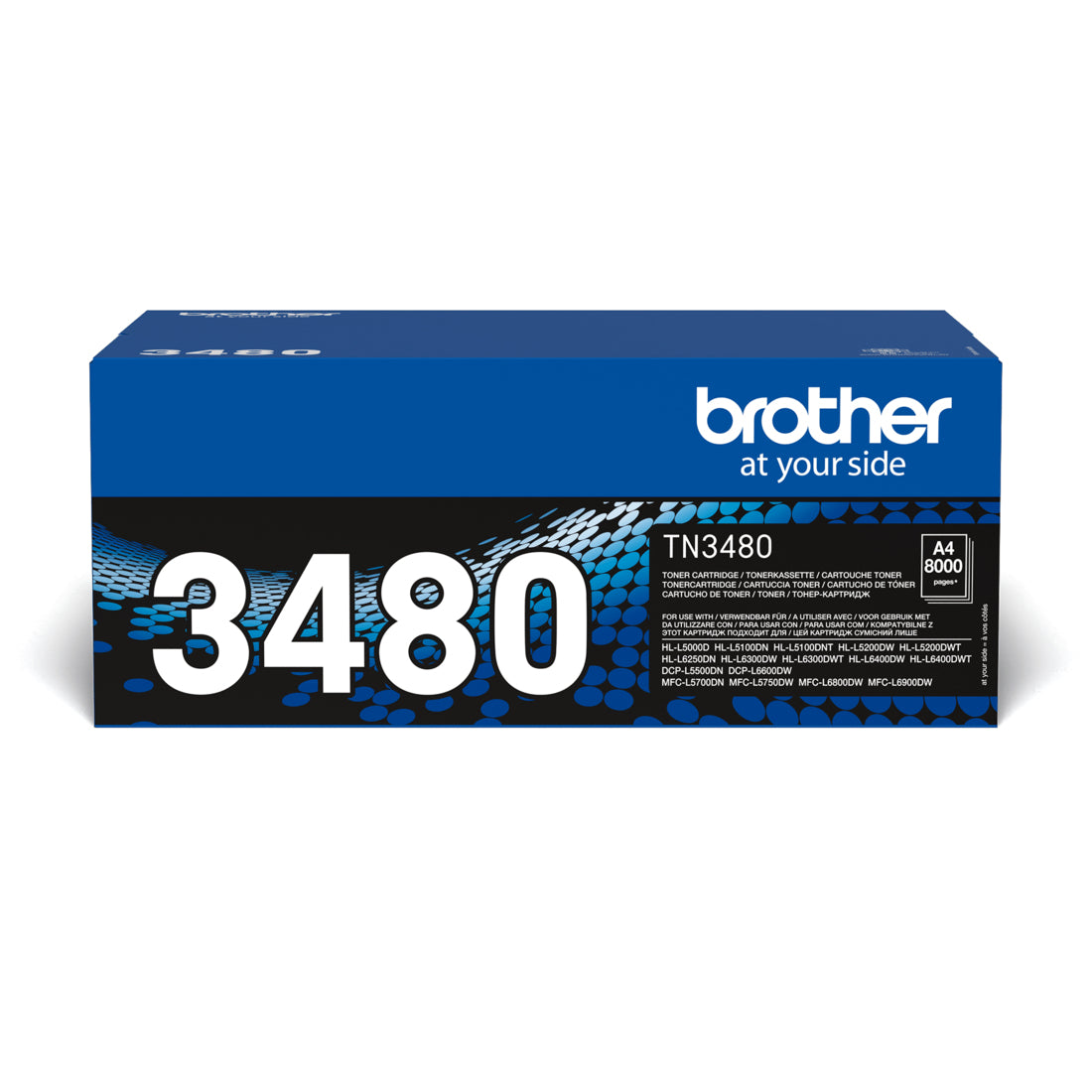 Brother TN3480 Black Original Toner Cartridge. 8,000 Pages