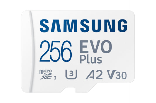 Samsung Micro SDXC 256Gb + SD Adapter (MB-MC256SA/EU)