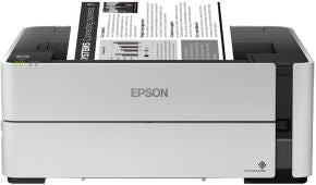 Impresora ecotank et-m1170 inyeccion de tinta monocromo a4 USB WIFI 1200x2400ppp impresion monocromo 20ppm bandeja entrada papel 250 hojas impresion duplex volumen mensual hasta 5.000 paginas peso 4.3kg negro