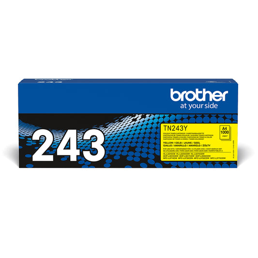BROTHER Laser Yellow Toner 1000 pages (TN-243Y)