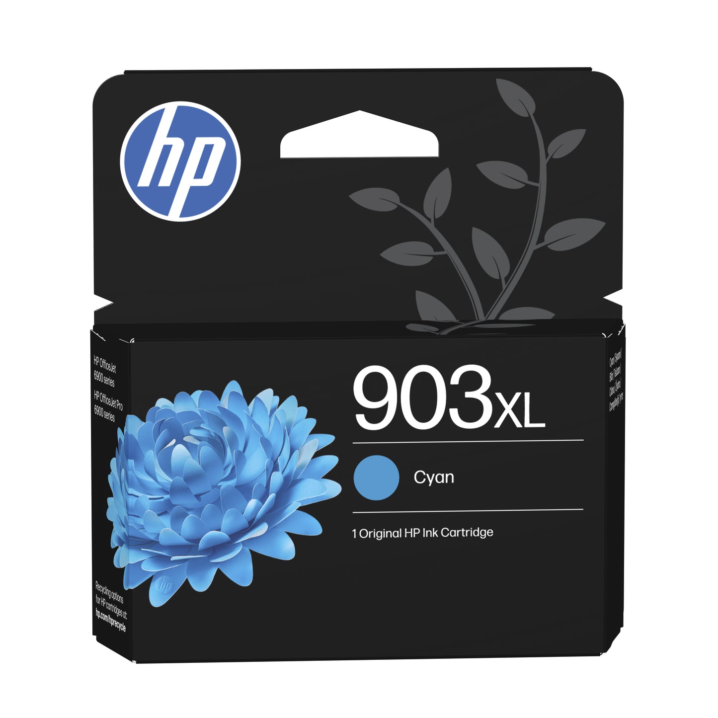 HP 903XL Cyan Cartucho de Tinta Original - T6M03AE. 825 Paginas