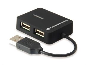 USB hub desde USB 2.0 con cuatro puertos USB 2.0