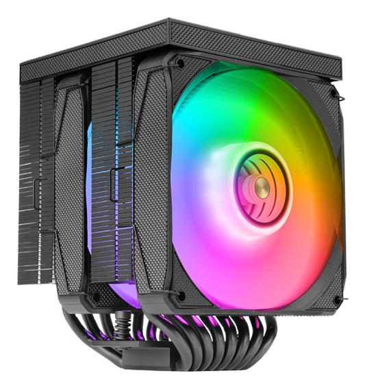 Ventilador CPU Mars Gaming 380W 2x120mm (MCPULCDPRO)