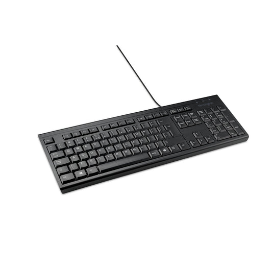 Kensington QWERTY USB-A Keyboard Black (K63727ES)