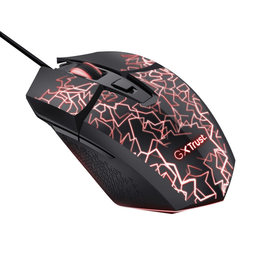 Trust GXT113 Felox RGB USB-A Black Gaming Mouse (25749)