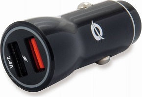 Cargador USB 5v para coche con dos salidas 1.5a y 2.4a
