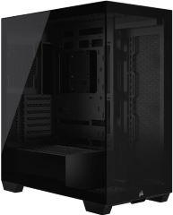 Chasis semitorre 3500x sin fuente soporta ATX eatx micro ATX mini itx bahias internas 2x3.5' 2x2.5' 2xusb3.2 1xUSB-C combo audio y microfono ventana lateral dimensiones (prxalxan) 460x506x240mm negro
