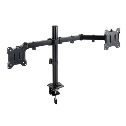 SOPORTE DE MESA TV/MONITOR TOOQ 17-27 2 BRAZOS BLACK