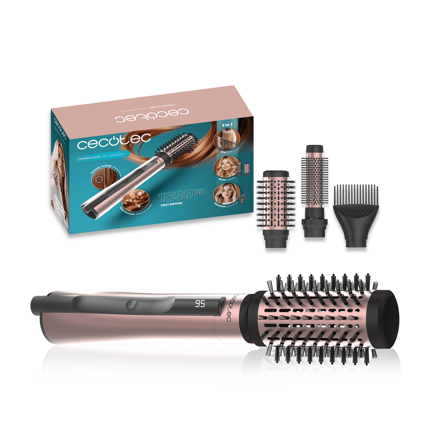 Hair Dryer CECOTEC CeramicCare 3in1 (A01_EU01_116275)