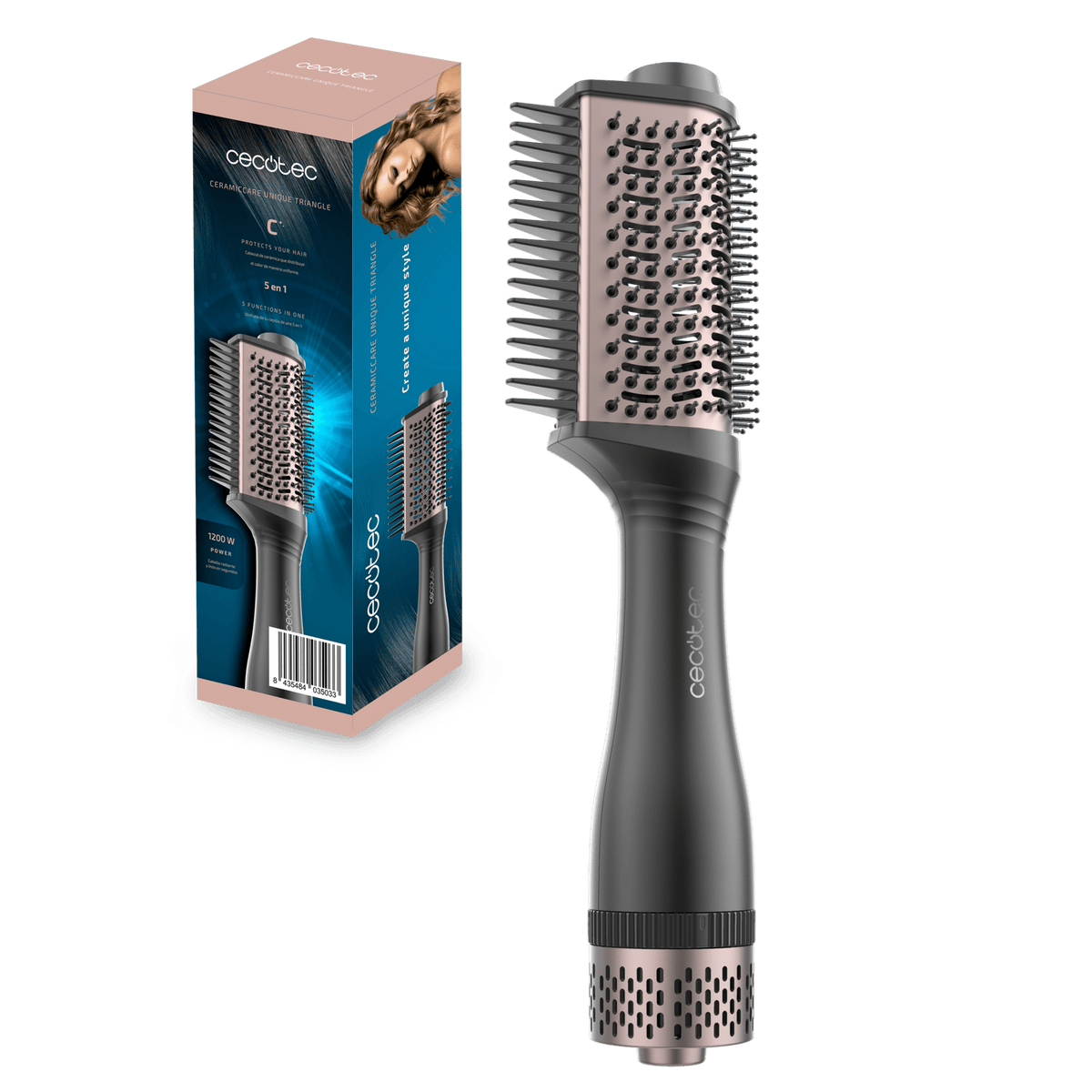 Cepillo de Aire CECOTEC Unique Triangle (03503)