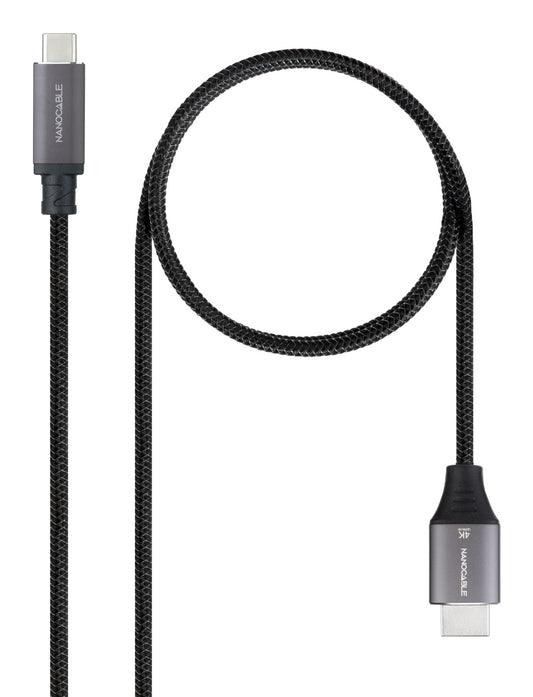Nanocable Usb-C/M a HDMI V2.0 4K 1.8m