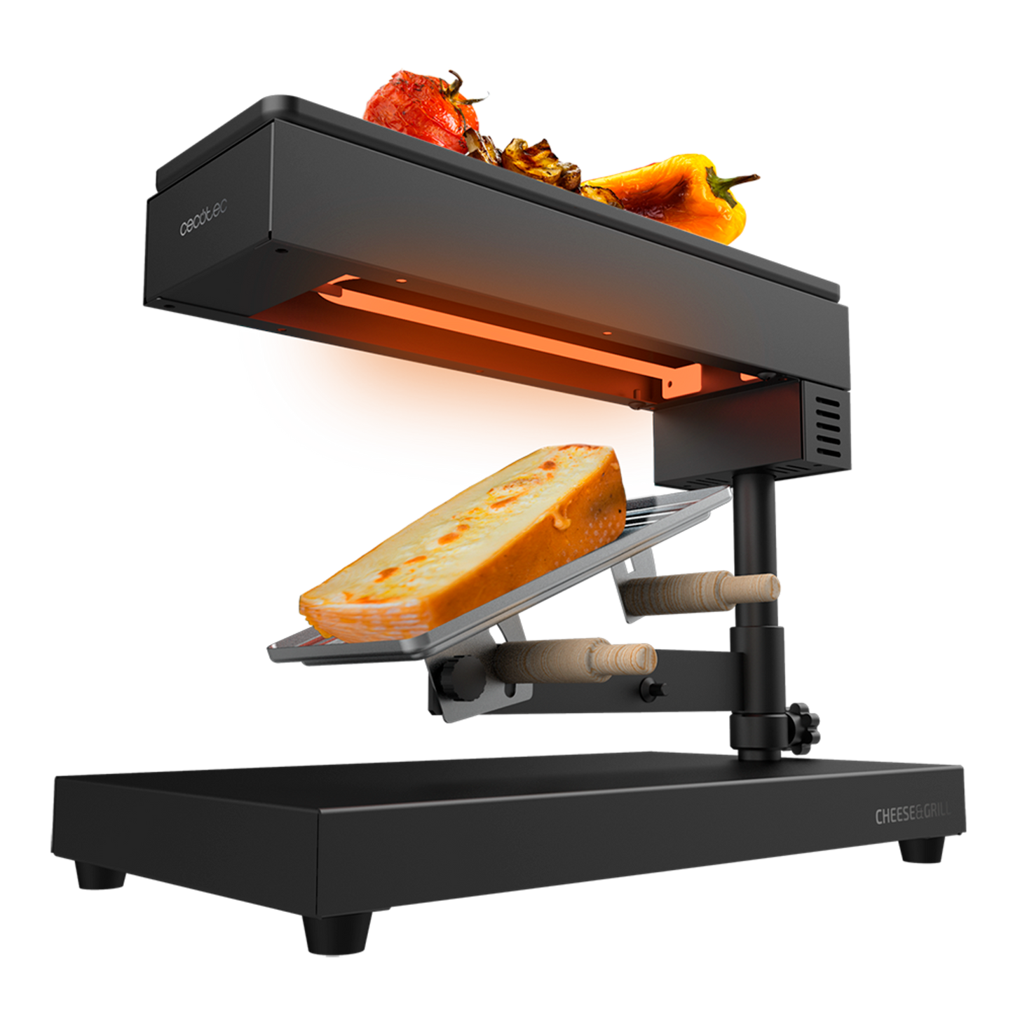 Raclette CECOTEC Cheese&Grill 6000 Black 600W (03081)