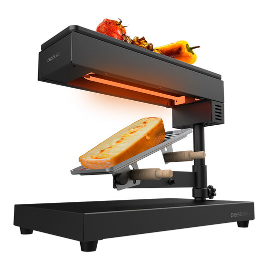 Raclette CECOTEC Cheese&Grill 6000 Black 600W (03081)