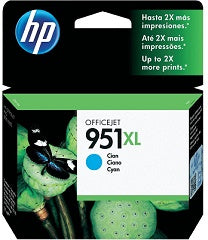 Tinta 951xl cian 1.500 paginas aproximadamente