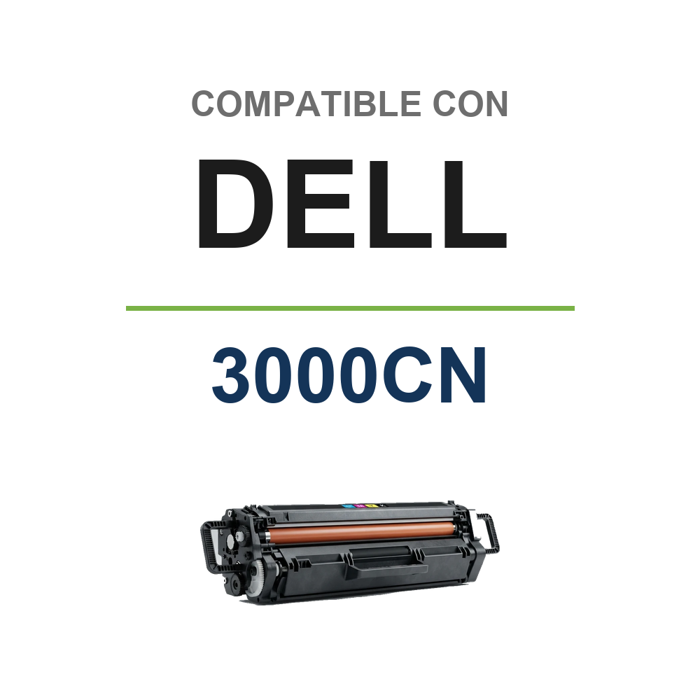 Toner GENERIC DELL Amarillo 3000CN/3100CN (LD-12) compatible con Dell 3000CN