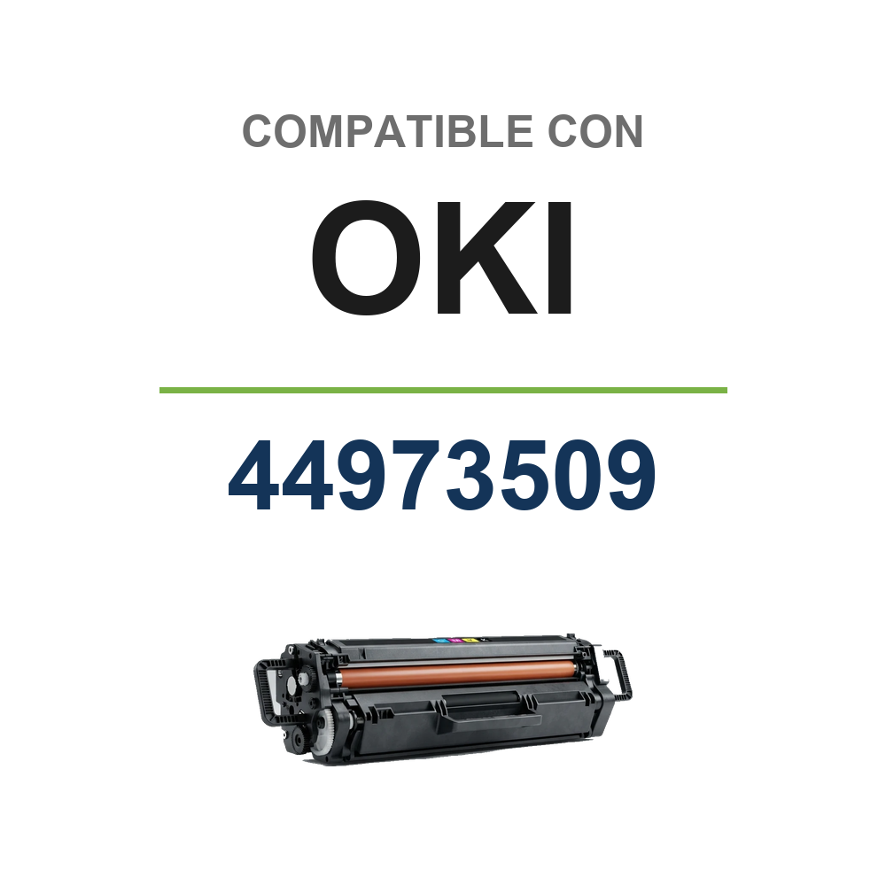 OKI 44973509 Amarillo Cartucho de Toner Generico. (XOES5431YR) compatible con OKI 44973509