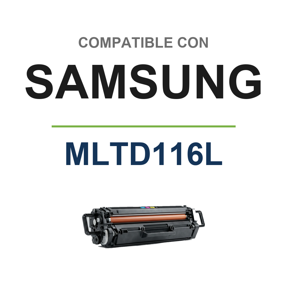 Samsung MLTD116L Cartucho de Toner Generico. (XS116LCE) compatible con Samsung MLTD116L