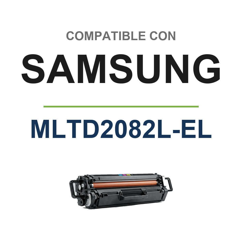 Samsung MLTD2082L-EL Negro Cartucho de Toner Generico. (XS2082BC) compatible con Samsung MLTD2082L-EL