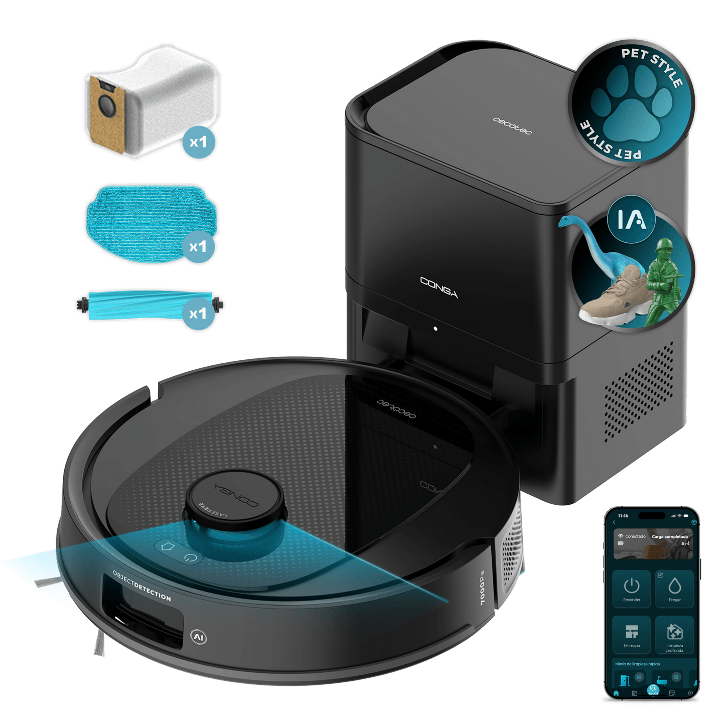 Robot Aspirador CECOTEC Conga Y80 (A01_EU01_112281)