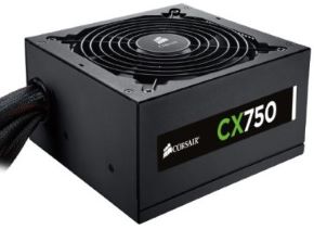Fuente de alimentacion serie cx cx750 750w 80+ bronce ventilador 120mm 1xATX 20+4 1x4+4pin 2xmolex 3xSATA 3xPCIE 6+2 pin
