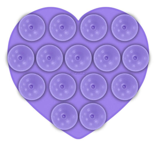Ventosa CELLY para Smartphone Violeta (FIXHEARTVL)