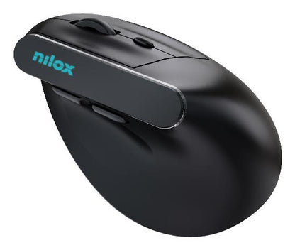 Raton Vertical NILOX Wireless BT Negro (NXMOEVR01B)