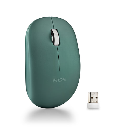 NGS FOG Pro Optical RF 2.4GHz Green Mouse (FOGPROGREEN)