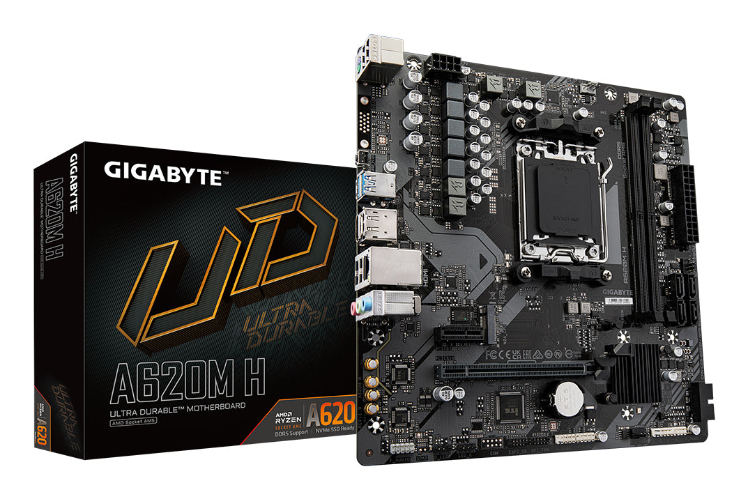 PLACA BASE GIGABYTE A620M-H MATX AM5 2XDDR5 HDMI + DP
