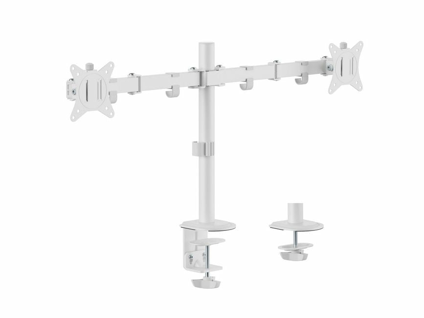 Desk Mount EQUIP 17-32" 2 Screens White (EQ650167)