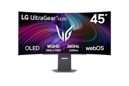 LG 45" WQHD Curved OLED Monitor - Black (45GX90SA-B)