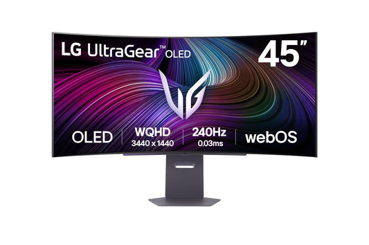 Monitor LG OLED 45" WQHD Curvo Negro (45GX90SA-B)