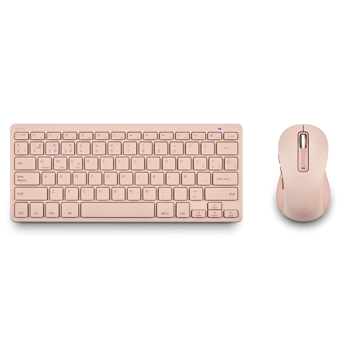NGS Rechargeable Wireless Mouse Pink (FANTASYKITPINK)