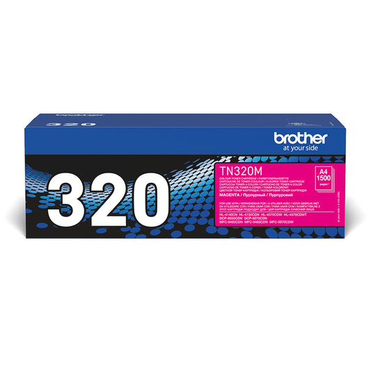 Toner BROTHER Laser Magenta 1500 pages (TN-320M)
