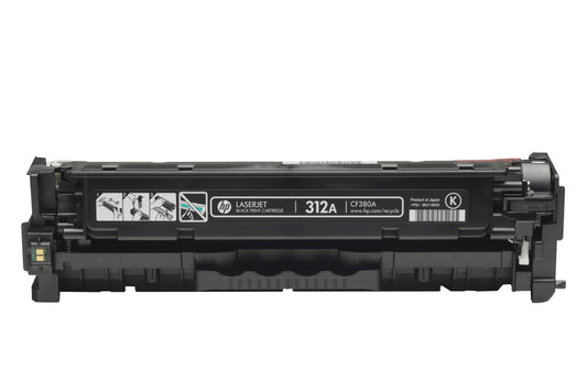 Toner HP LaserJet Pro 312A Negro 2280 páginas (CF380A)