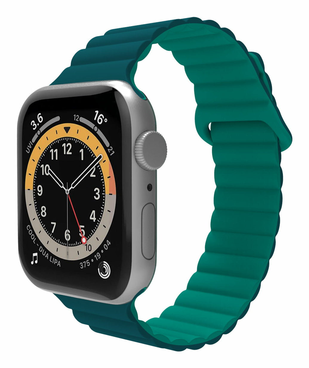Correa CELLY AppleWatch 42/44/45mm Verde (WBANDMAGGNLG)