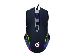 Raton con cable gaming optico 7200 dpi retroiluminacion LED RGB cable de 1.5m
