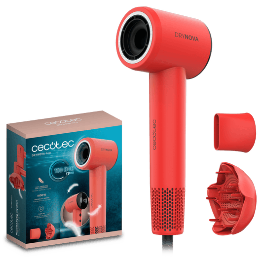 Hair dryer CECOTEC DryNova Red 1600w (A01_EU01_117909)