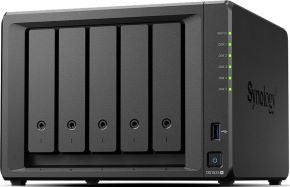 Nas diskstation ds1525+ AMD ryzen v1500b 2.2ghz 8gb DDR4 5 bahias 3.5' HDD 2.5' HDD 2.5' SSD 2xm.2 raid 0, 1, 5, 6, 10, jbod 2xUSB 3.2 xethernet 2.5 gigabit 1xethernet 1000base-t  2xUSB-C