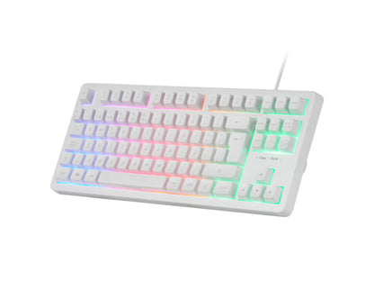 Mars Gaming TKL H-Mech USB RGB White Keyboard (MK023WES)