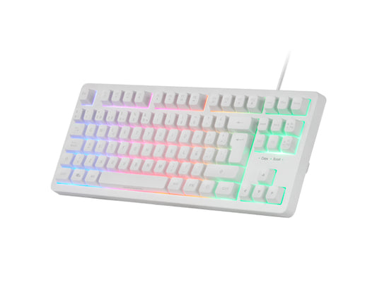 Mars Gaming TKL H-Mech USB RGB White Keyboard (MK023WES)