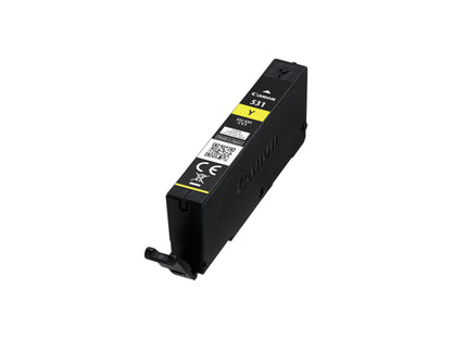 Canon CLI531 Amarillo Cartucho de Tinta Original - 6121C001/CLI531Y. 515 Paginas