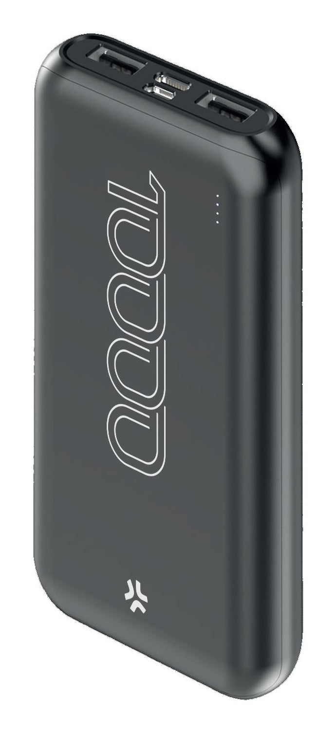 Celly 10000mAh USB-C Black Power Bank (PBE10000CBK)