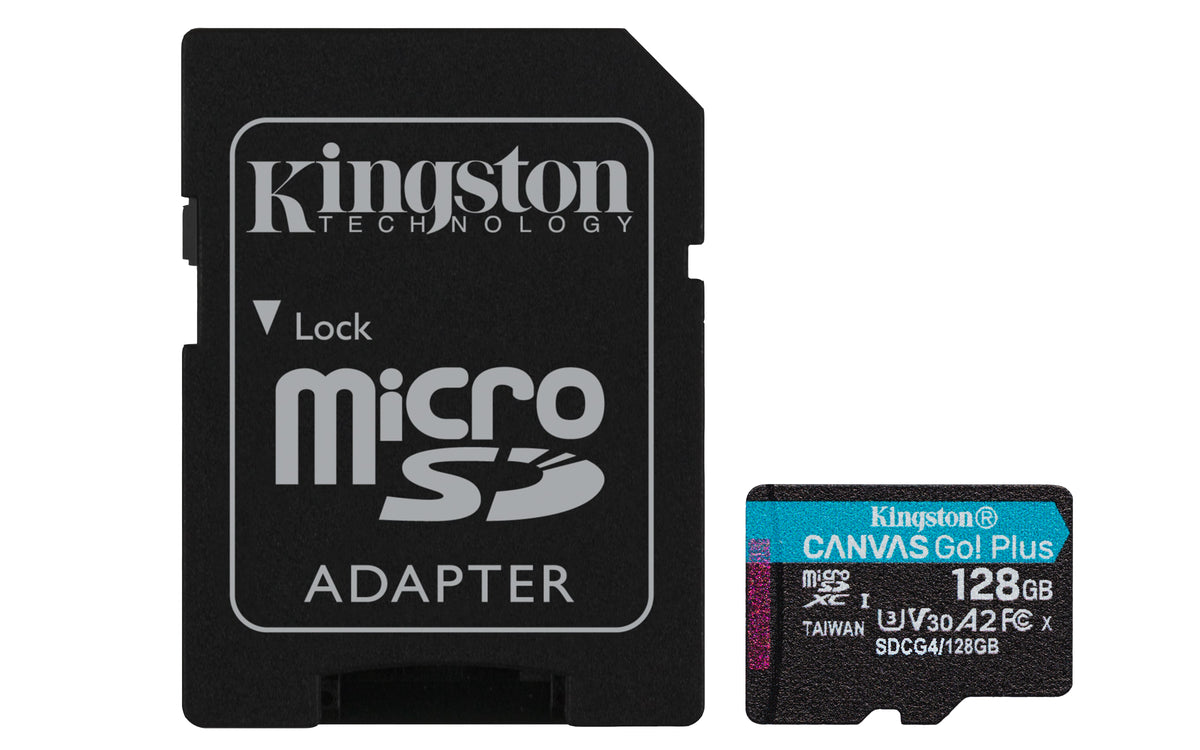 Kingston Micro SDXC 128Gb + Adaptador SD (SDCG4/128GB)