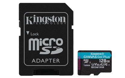 Kingston Micro SDXC 128Gb + Adaptador SD (SDCG4/128GB)
