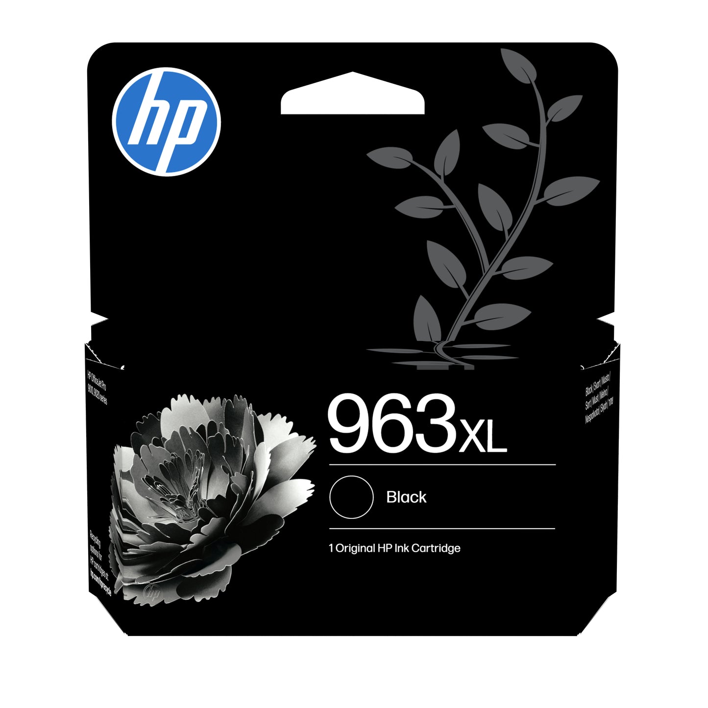 HP 963XL Black Original Ink Cartridge - 3JA30AE. 2,000 Pages
